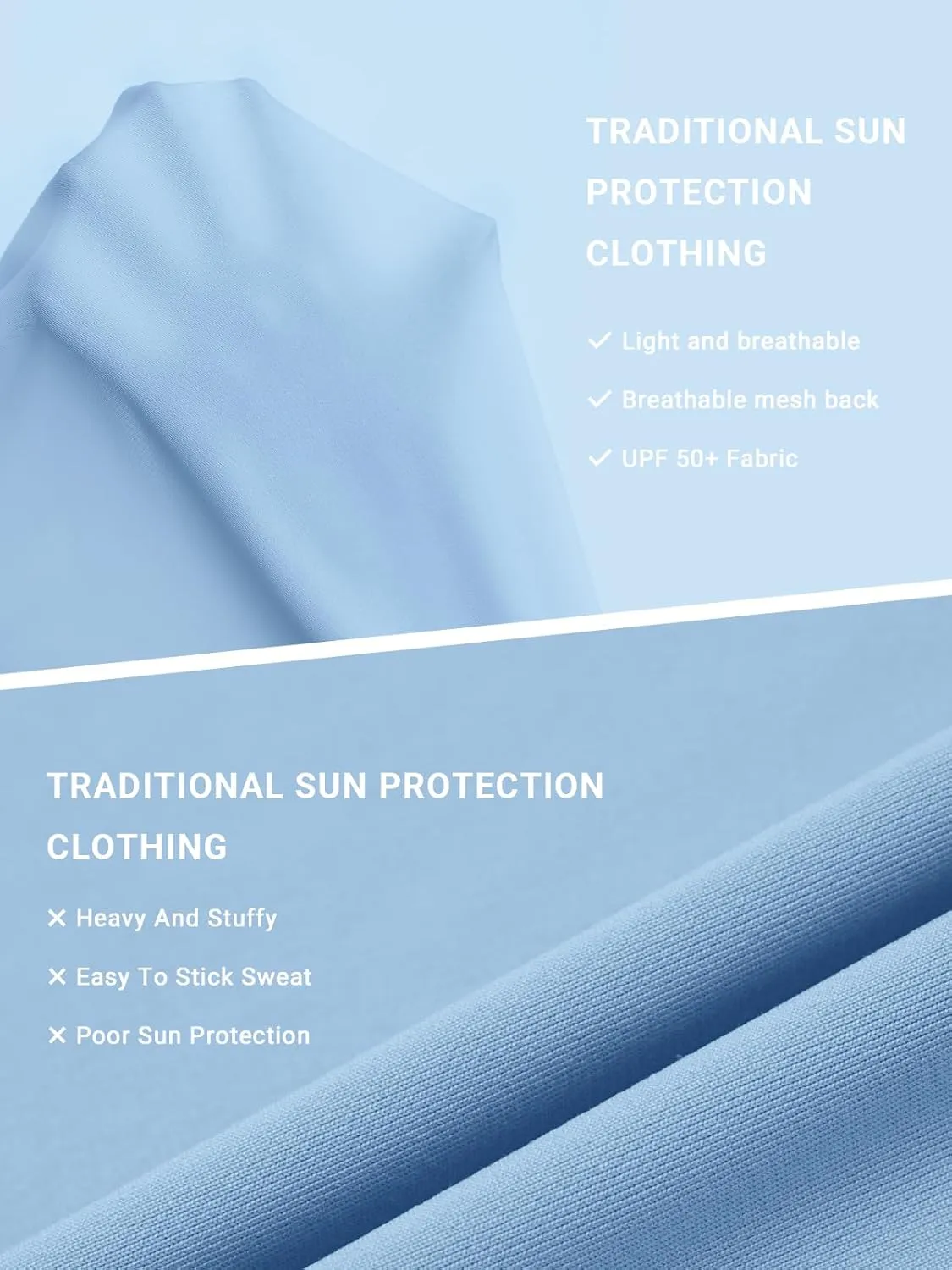 ALLZERO Women's Sun Protection Hoodie UPF 50  Lightweight Long Sleeve with Back Breathable Mesh for Outdoor Fishing Hiking