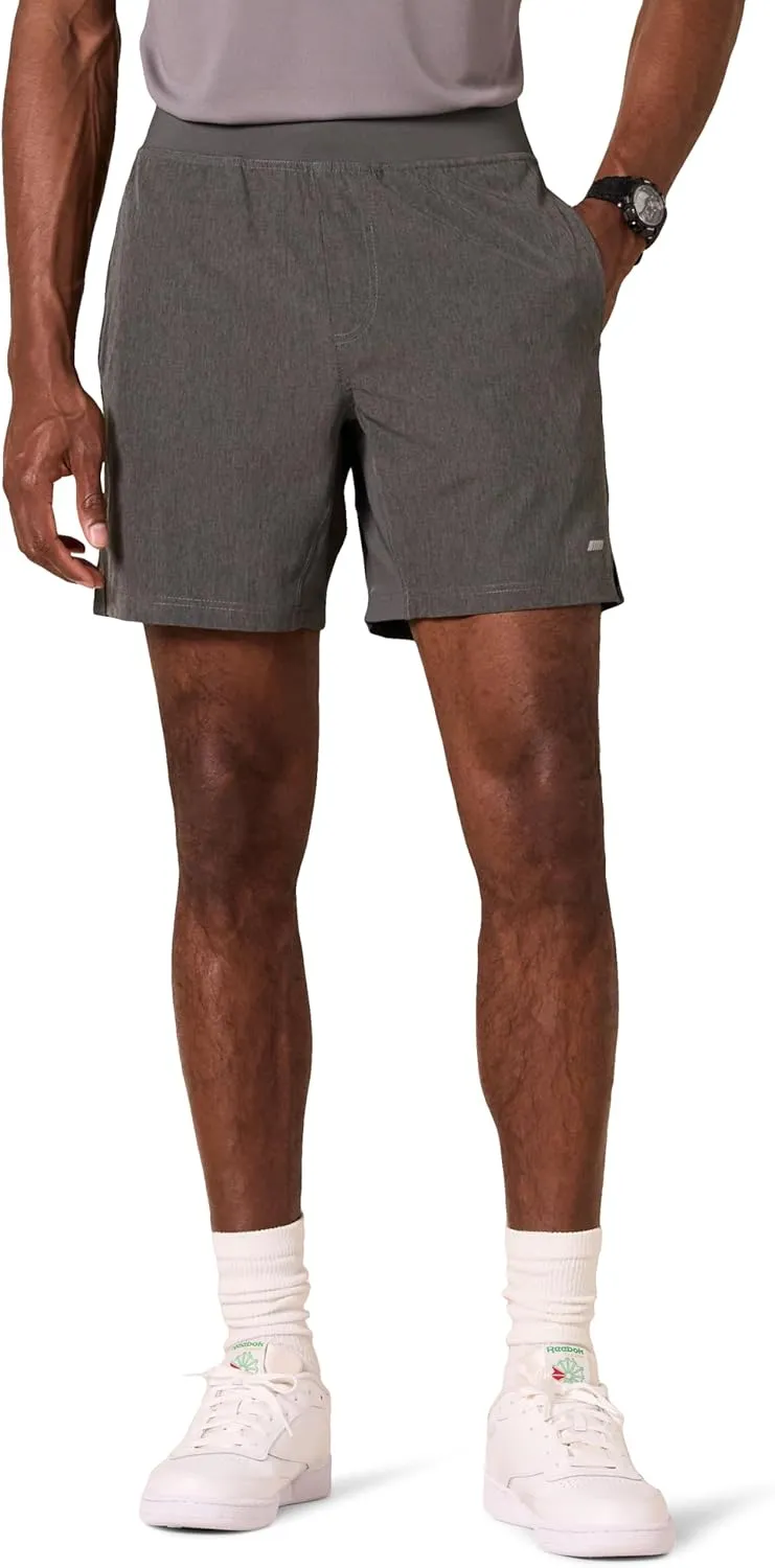 Amazon Essentials Men's Performance Stretch Woven 7" Training Short