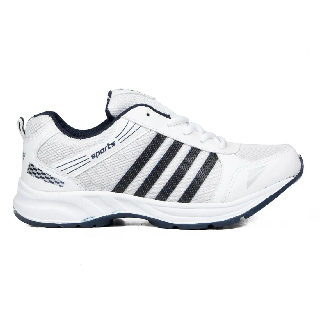 ASIAN Men's Wonder-13 Sports Running Shoes White 10 UK