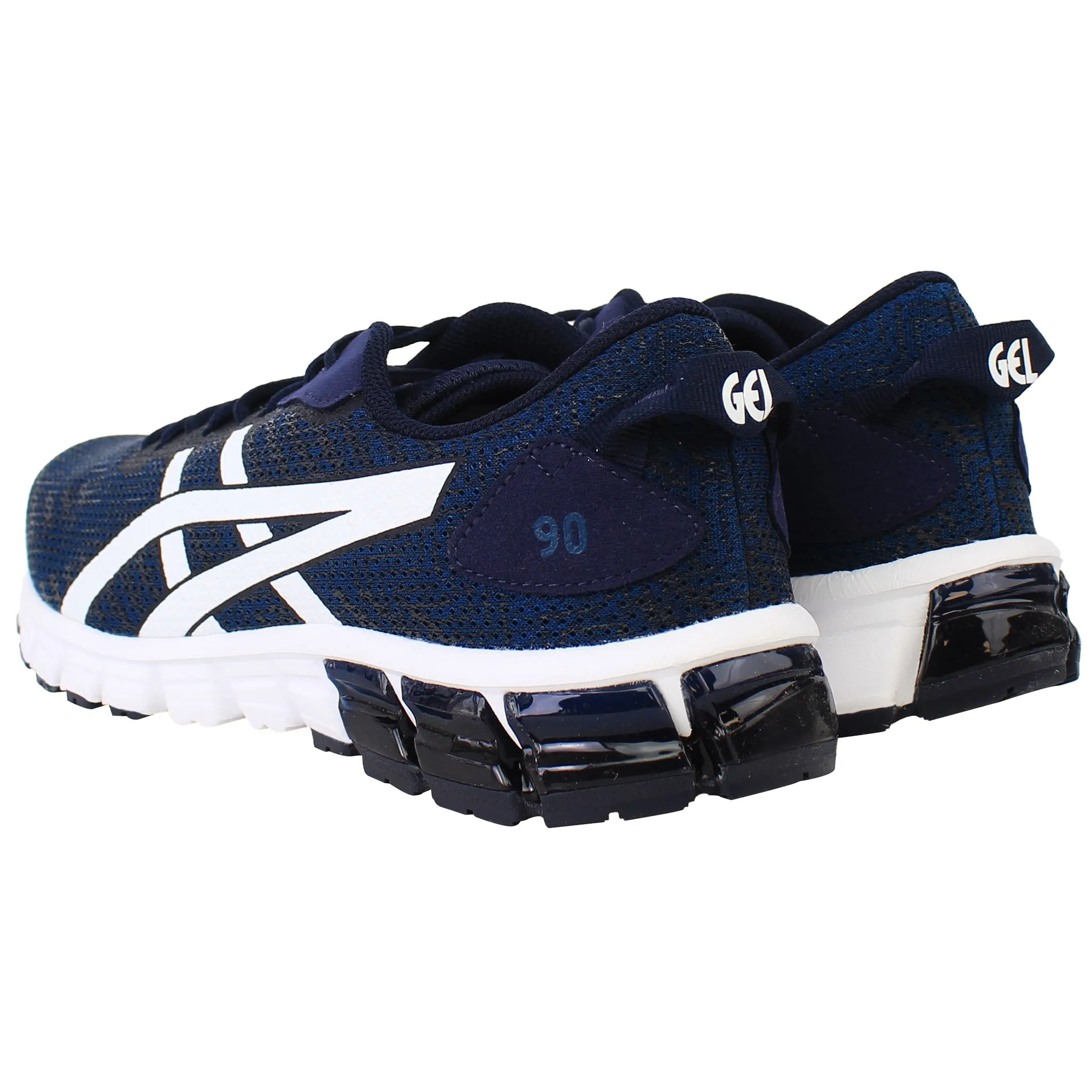 Asics Gel-Quantum 90 Mens Blue Running Shoes