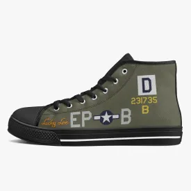 B-17 "Lucky Lee" High Top Canvas Shoes