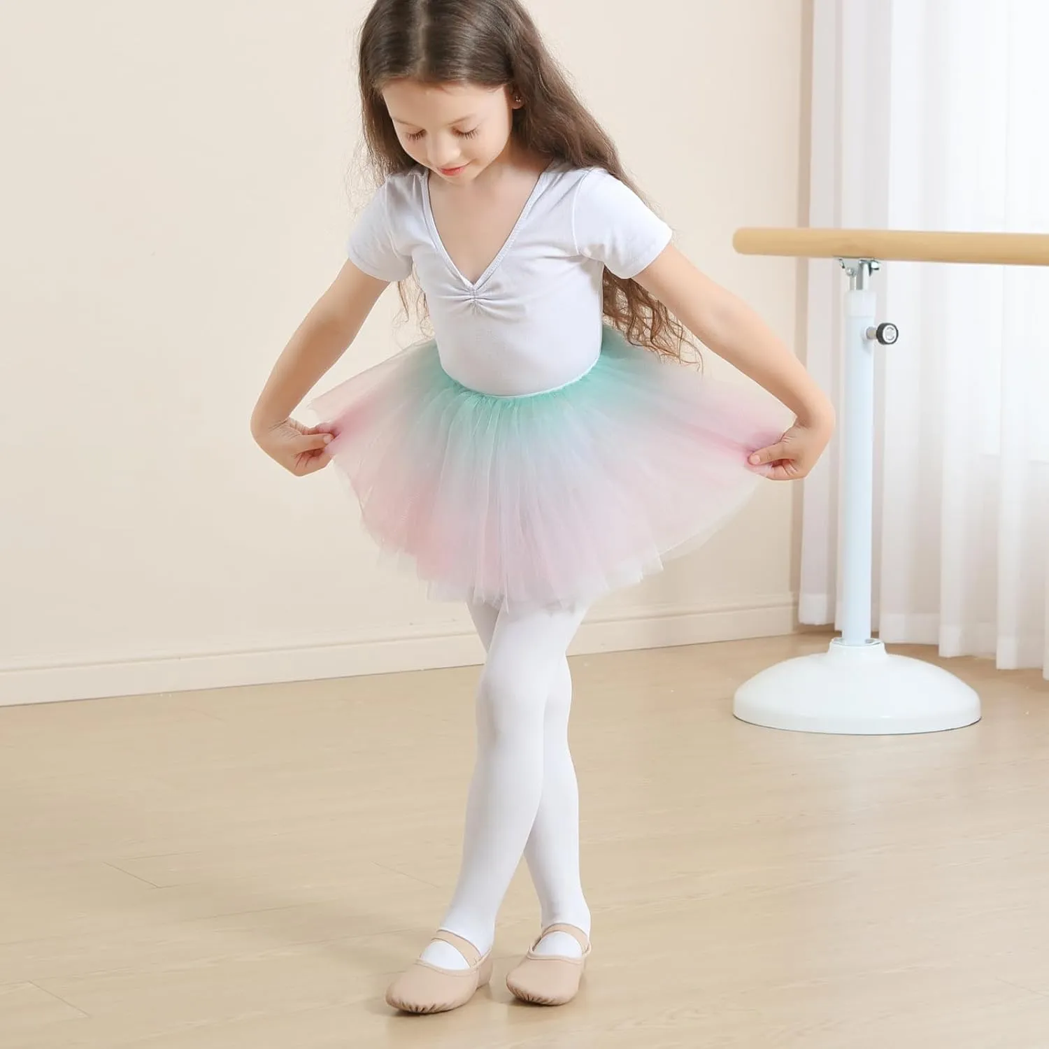Ballet Shoes for Girls Toddler Kids Ballet Slippers Women Split Sole Leather Ballerina Dance Shoes