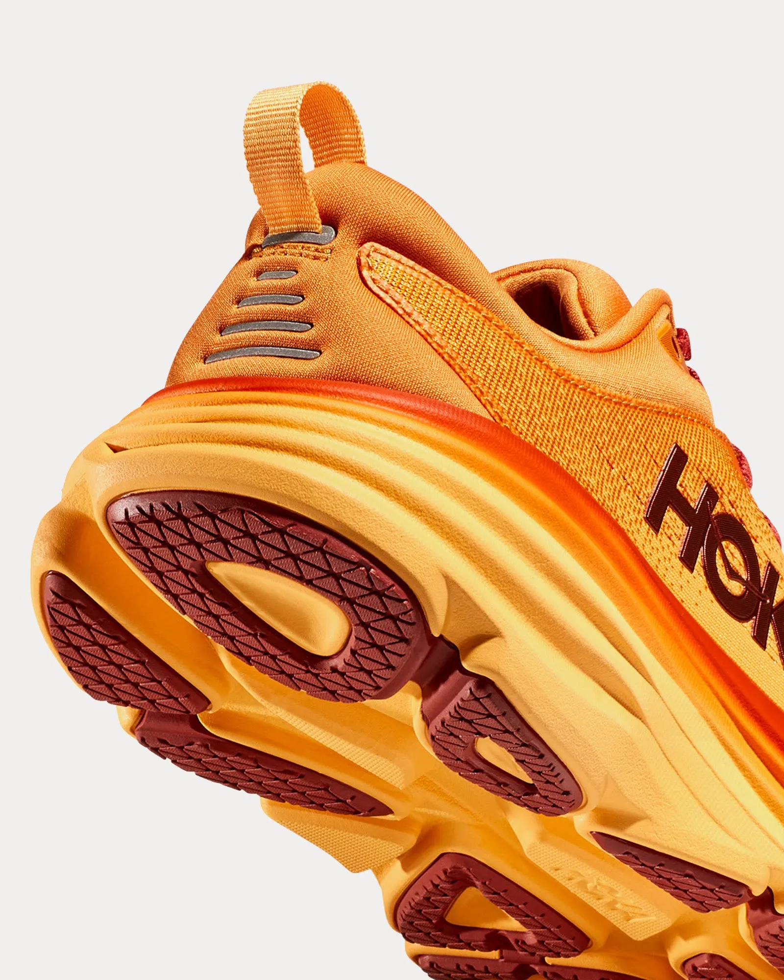 Bondi 8 Amber Haze / Sherbet Running Shoes