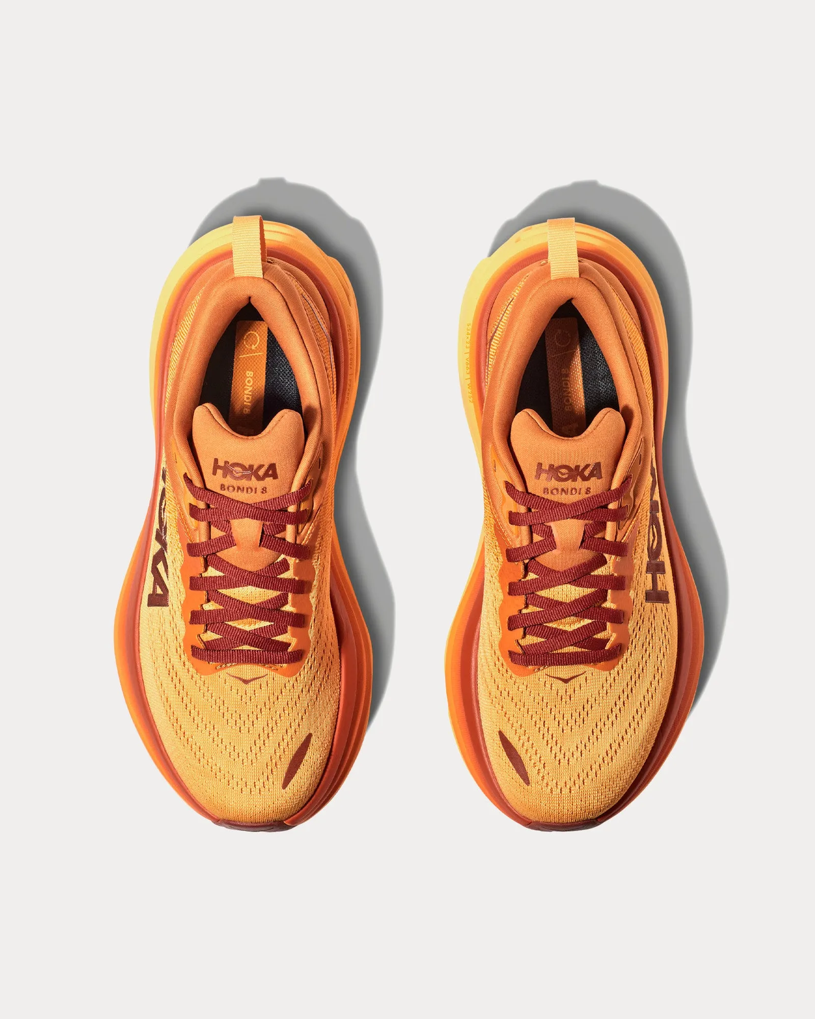 Bondi 8 Amber Haze / Sherbet Running Shoes