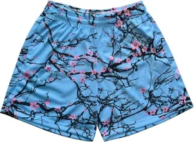 BOOMLEMON Mens Mesh Graphic Print Shorts Fashion Designer Workout Shorts Retro Casual Cool Streetwear Short Pants