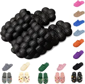 Bubble Slippers for Women Men, Funny Massage Golf Ball Slides, Cloud Cushion Thick Sole Spa, Non-slip Stress Relief Reflexology Sandals, Shower Bedroom