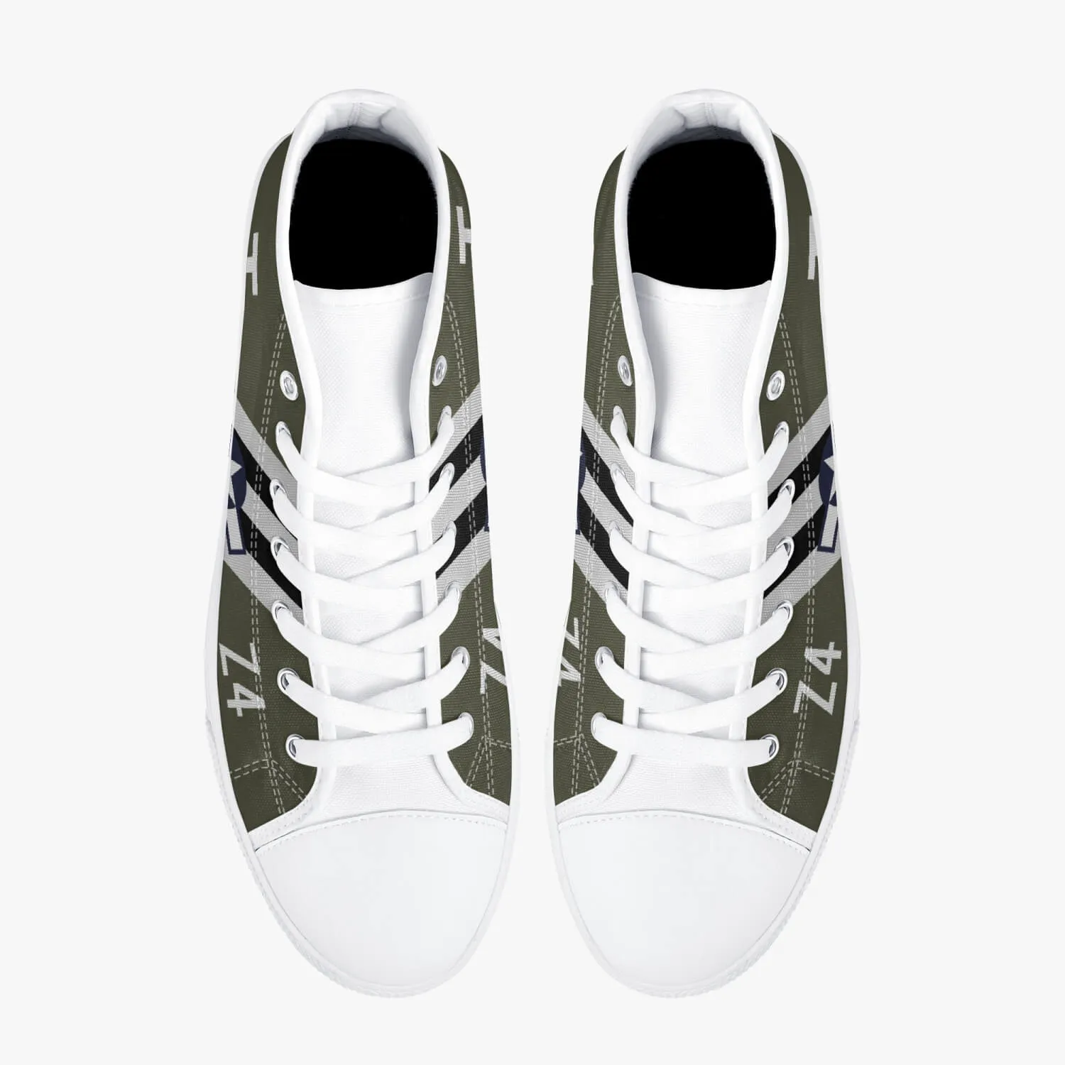 C-49 "Wild Kat" High Top Canvas Shoes