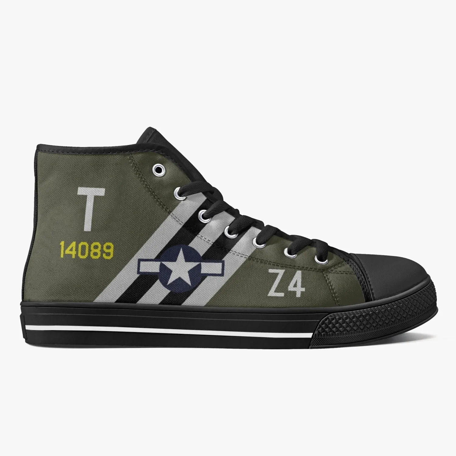 C-49 "Wild Kat" High Top Canvas Shoes