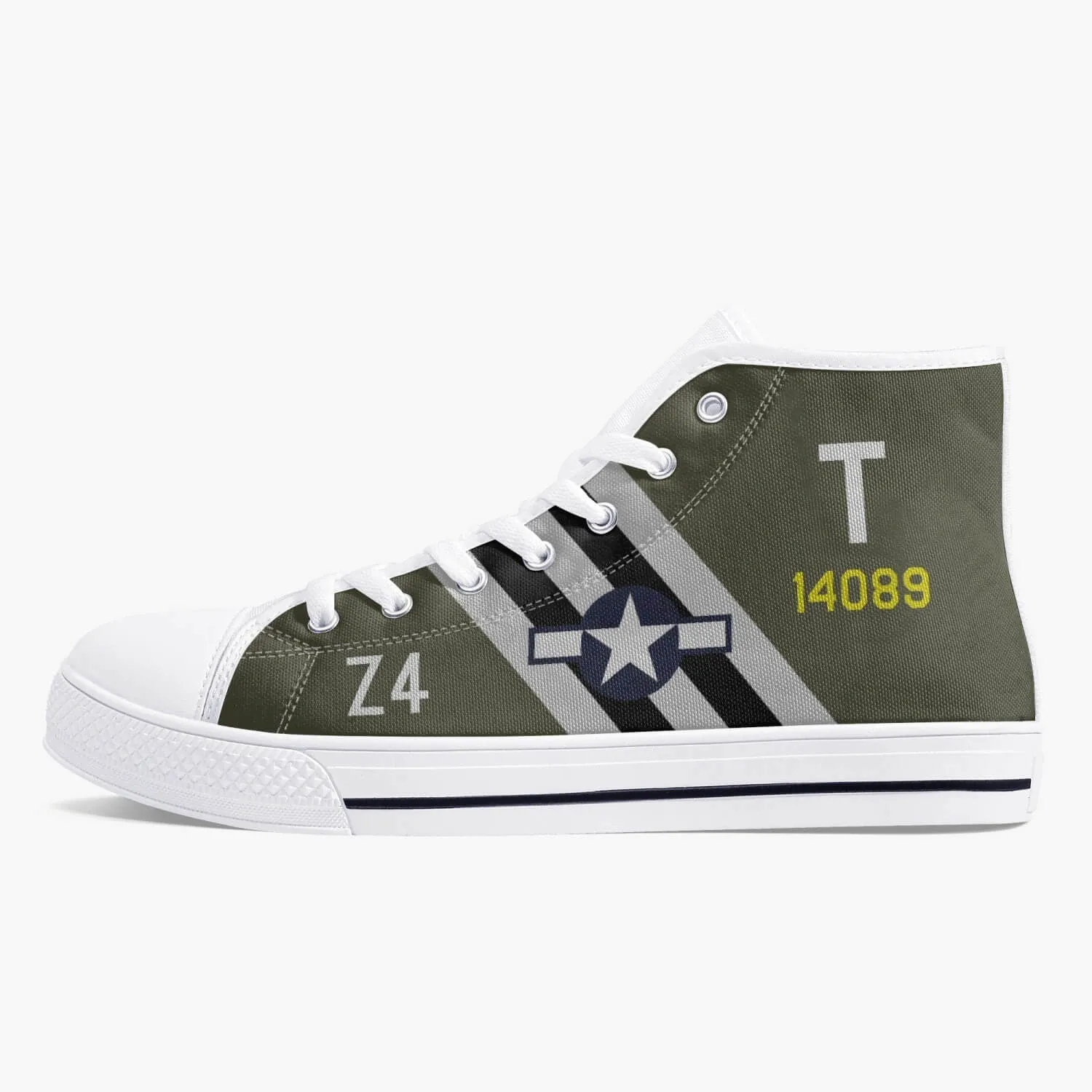 C-49 "Wild Kat" High Top Canvas Shoes
