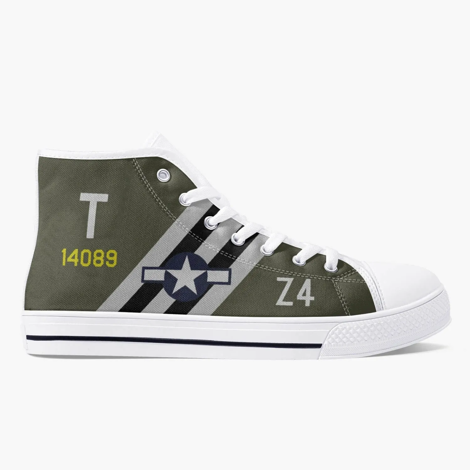 C-49 "Wild Kat" High Top Canvas Shoes
