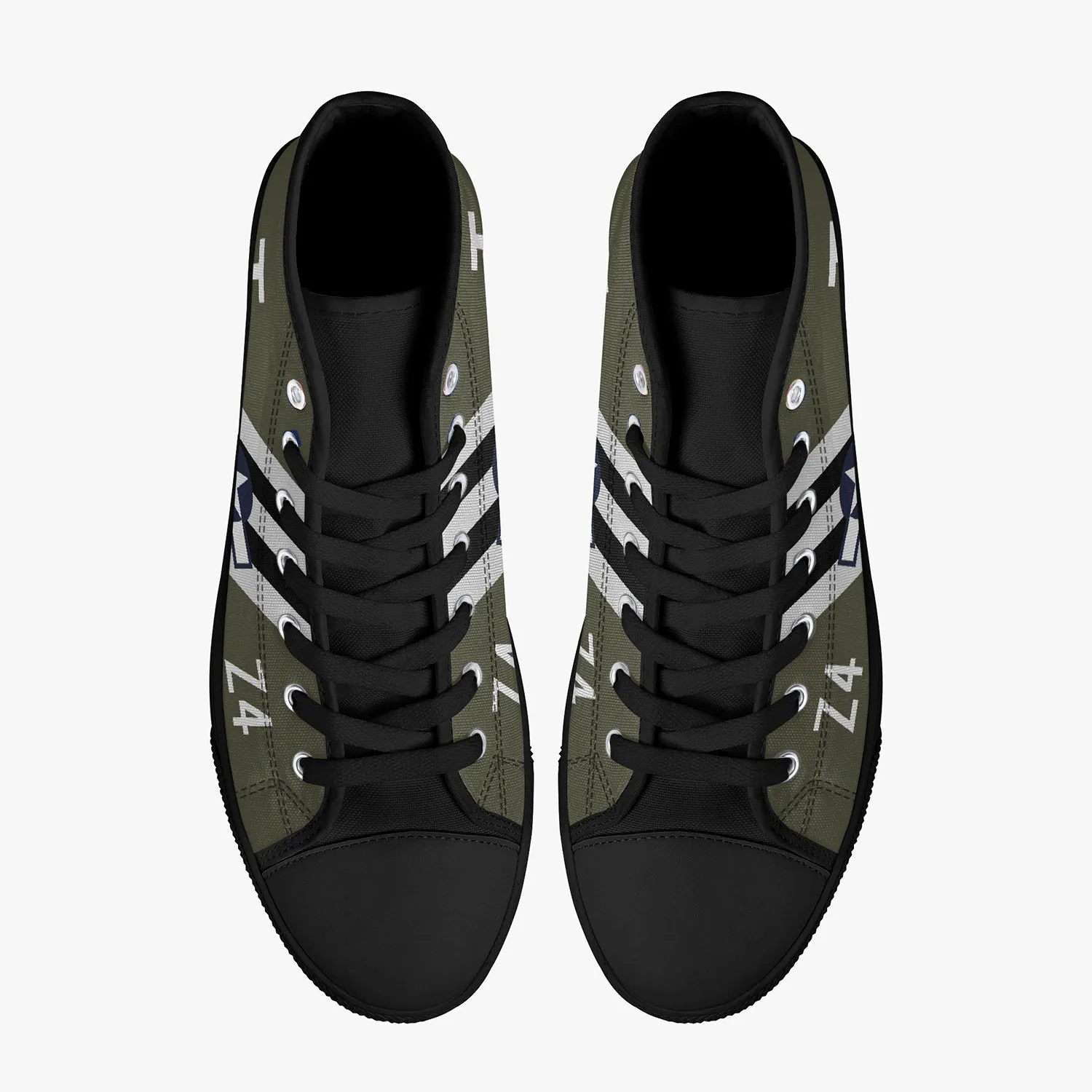 C-49 "Wild Kat" High Top Canvas Shoes