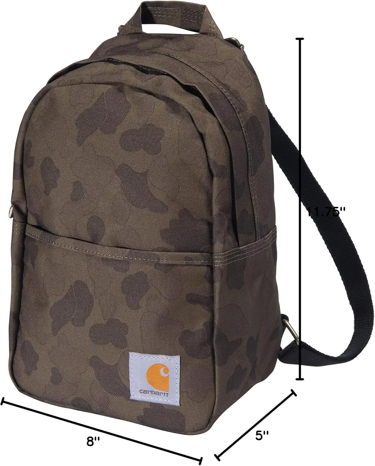 Carhartt - 8922130120 Mini Backpack, Duck Camo, One Size