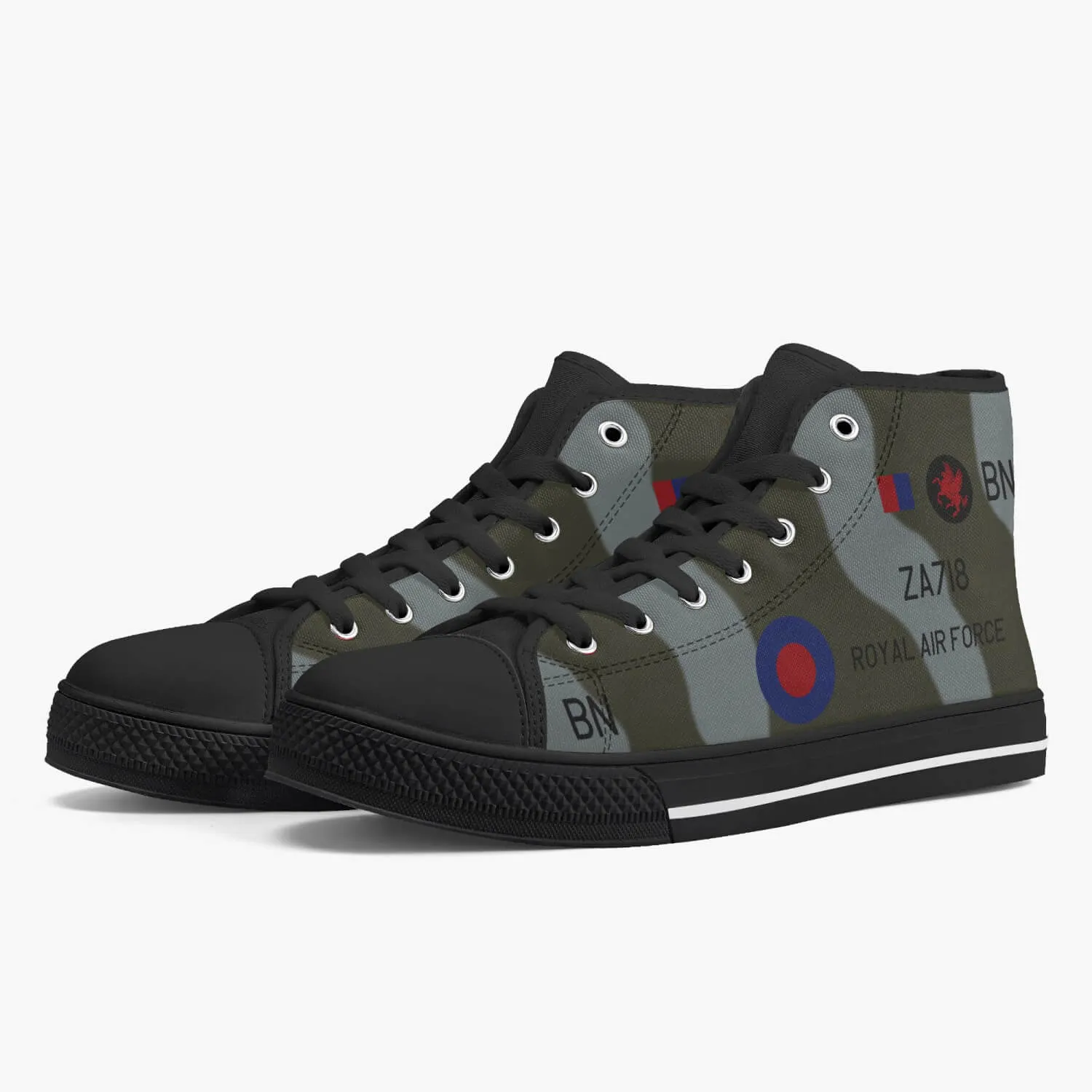 Chinook ‘Bravo November’ High Top Canvas Shoes