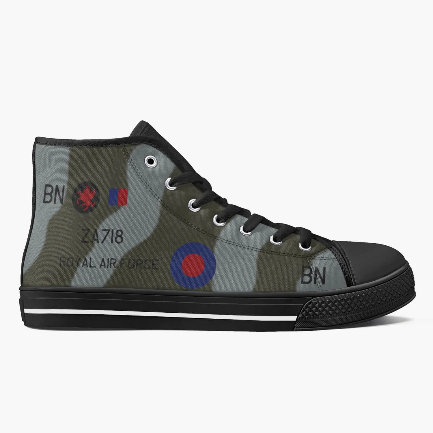 Chinook ‘Bravo November’ High Top Canvas Shoes