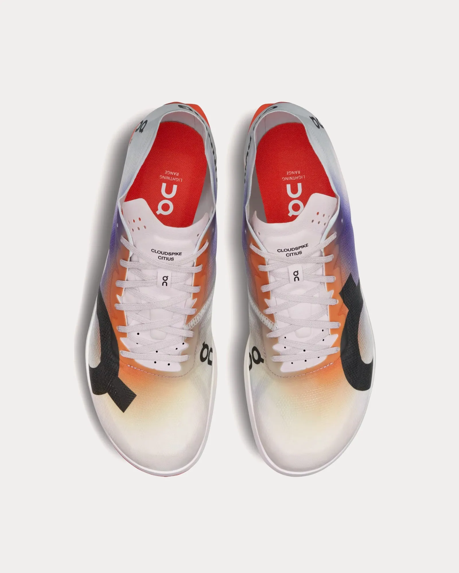 Cloudspike Citius White / Flame Running Shoes