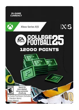 College Football 25: 12000 Points - Xbox Series X|S [Digital Code]