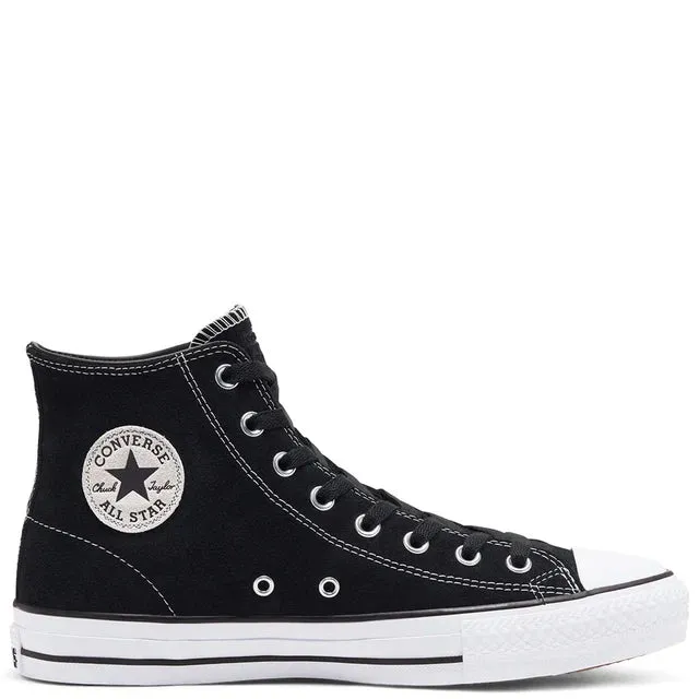 Converse Cons CTAS Pro Hi Suede Black/White