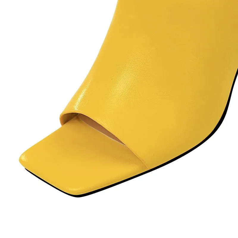 Daily Summer Open Toe High Heel Slippers