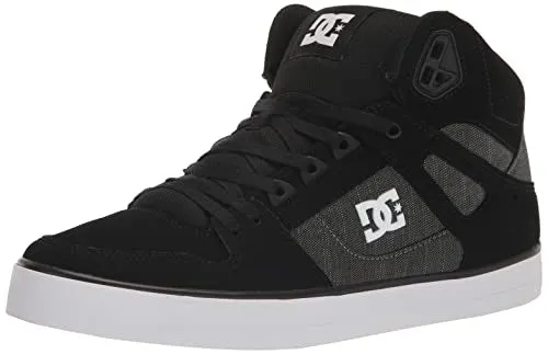 DC Men's Pure High Top Wc Skate Shoes Casual Sneakers