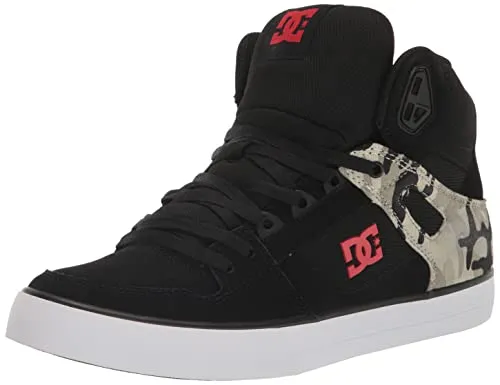 DC Men's Pure High Top Wc Skate Shoes Casual Sneakers