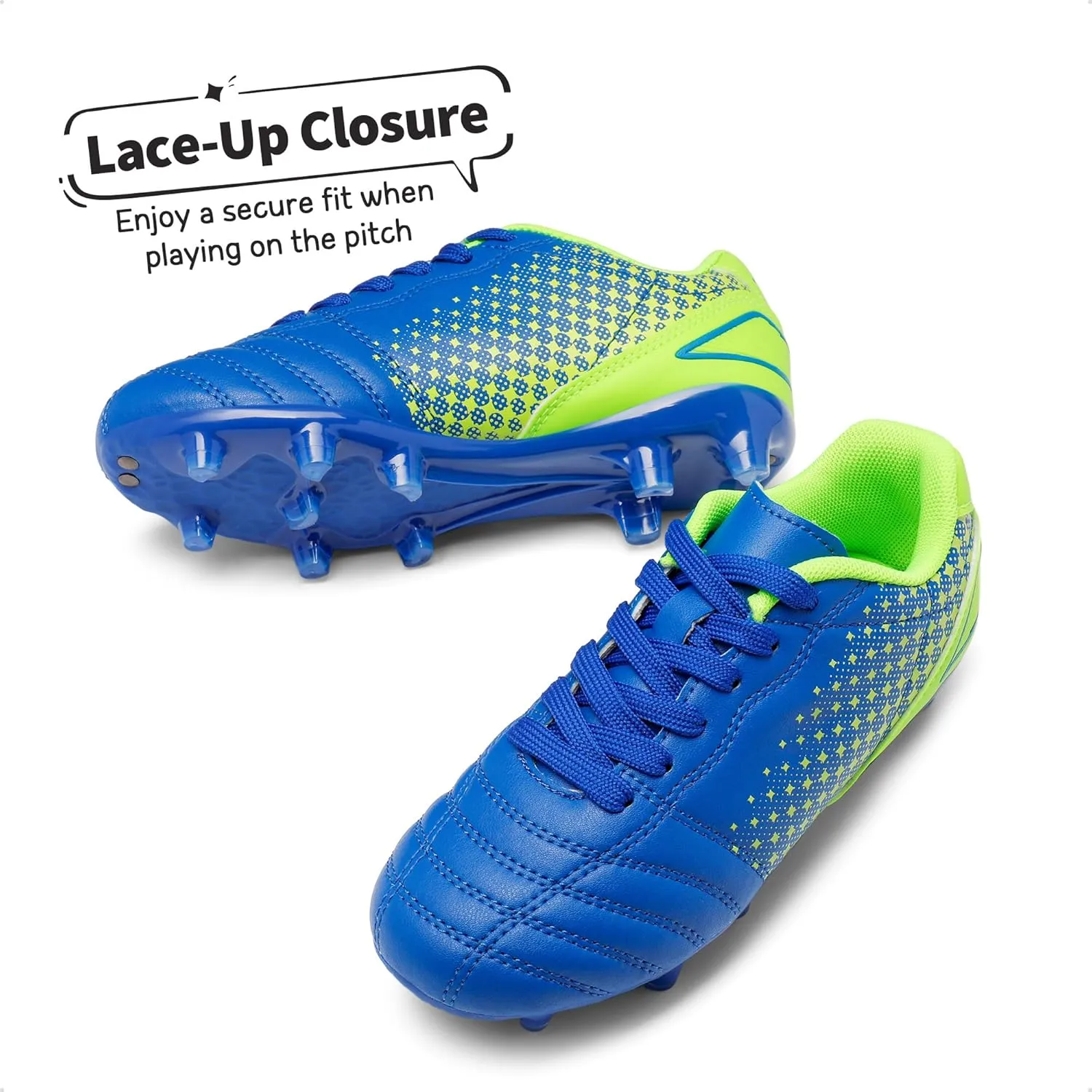 DREAM PAIRS Boys Girls Outdoor Sport Football Shoes Soccer Cleats for Little/Big Kid