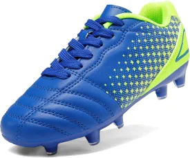 DREAM PAIRS Boys Girls Outdoor Sport Football Shoes Soccer Cleats for Little/Big Kid