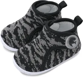 FEETCITY Lightweight Baby Sock Shoes Baby Walking Shoes Boys Girls Infant High-Top Shoe 12-18 Months