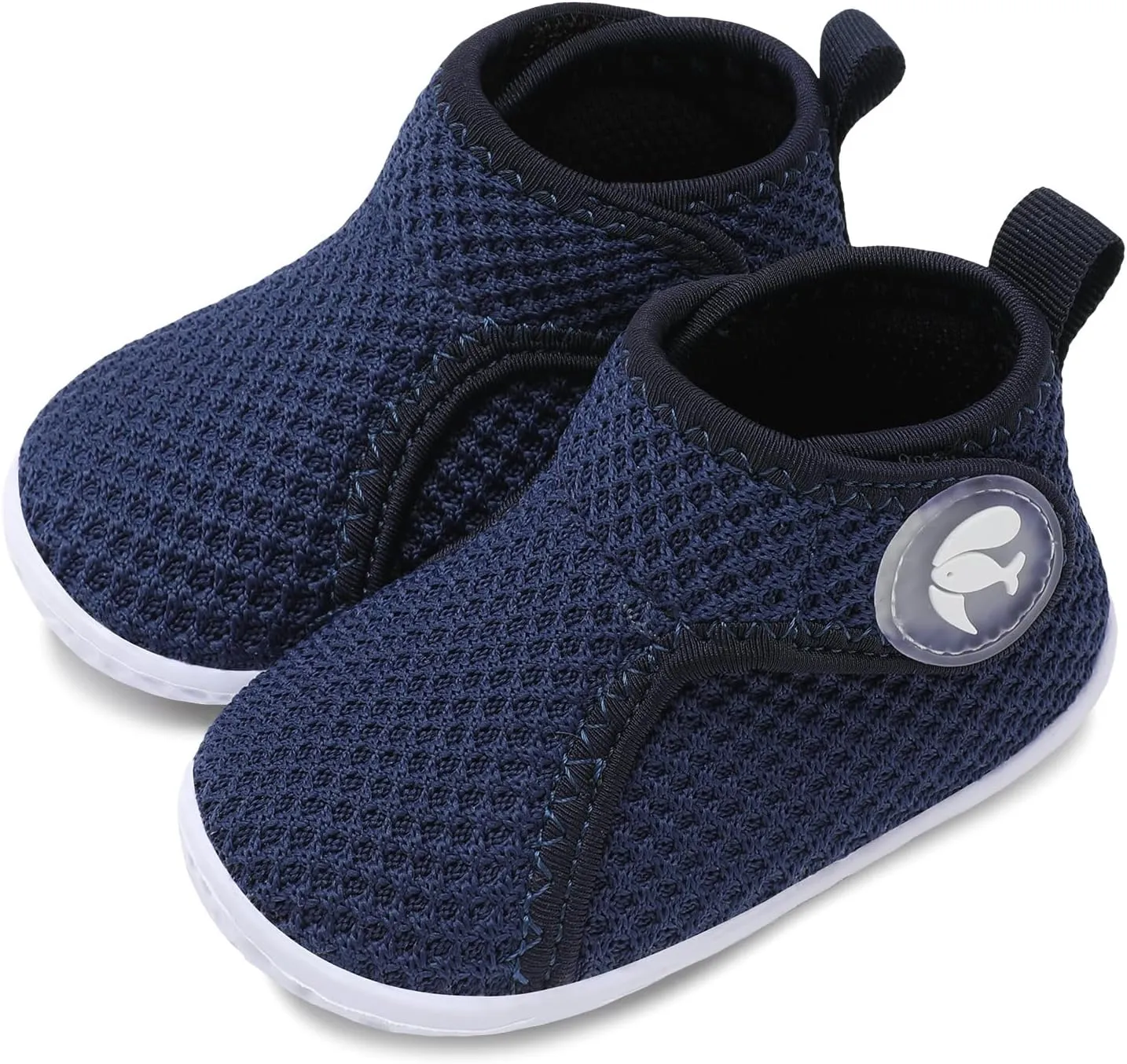 FEETCITY Lightweight Baby Sock Shoes Baby Walking Shoes Boys Girls Infant High-Top Shoe 12-18 Months