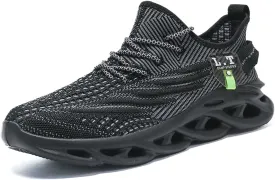 FUJEAK Mens Running Walking Tennis Shoes Mens Casual Fashion Gym Hiking Shoes for Men Sneakers Work Breathable Comfortable Lightweight