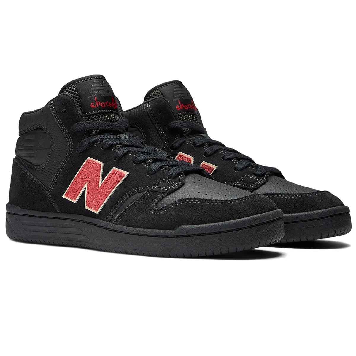 New Balance x Chocolate 480 High - Black/Red