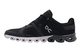 ON-Running Mens Cloudflow Black/Asphalt Running Shoe - 9.5