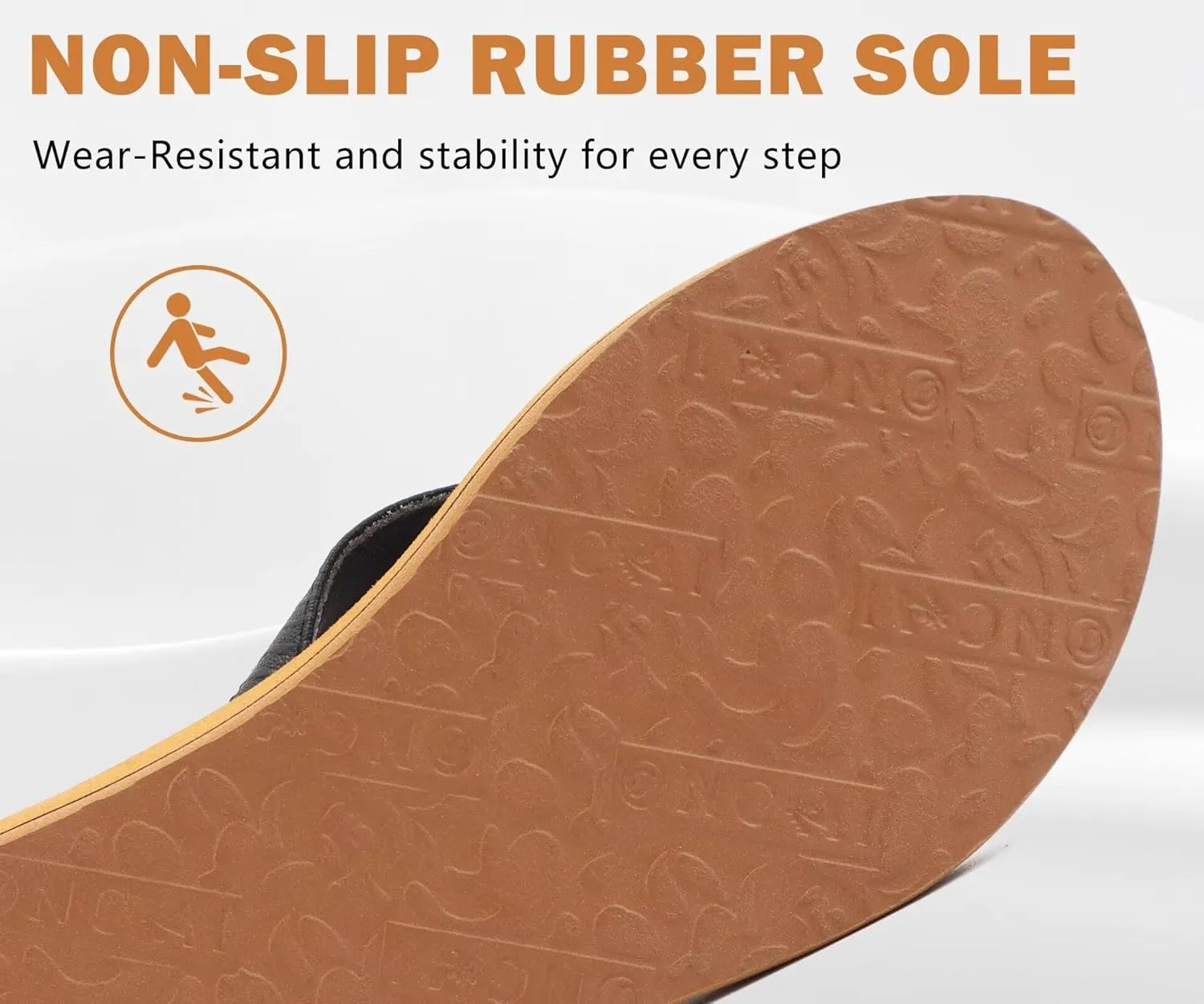 ONCAI Women's Flip Flops Comfortable Summer Beach Thong Sandals for Women with Cushion Walking Arch Support Yoga Mat Indoor Outdoor Soles