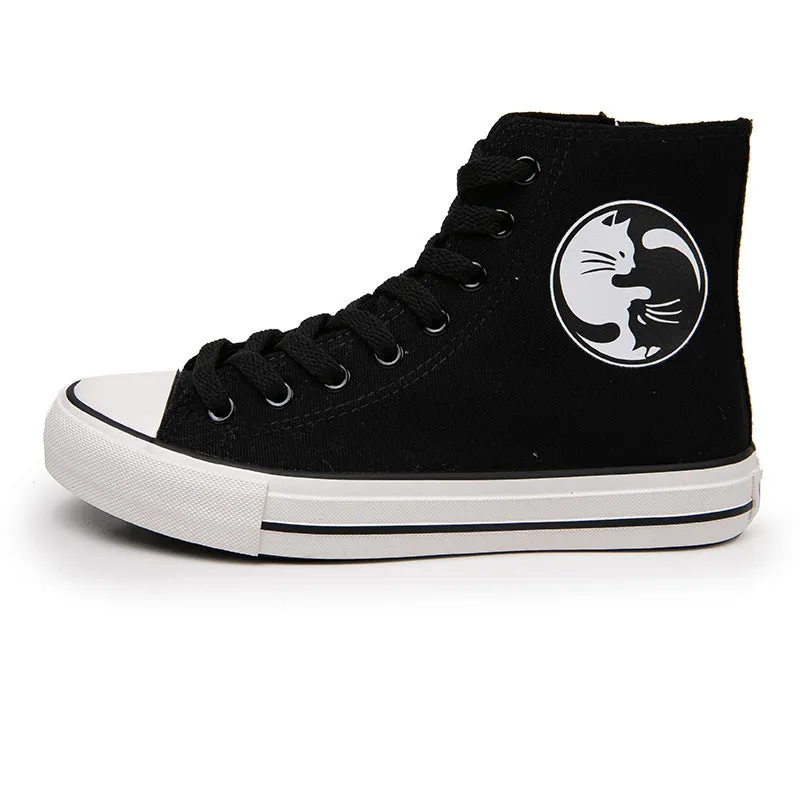 Owlkay Casual   Breathable High-Top Shoes