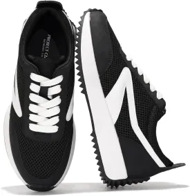 Project Cloud Womens Sneakers - Memory Foam Insole and Lightweight Spring Shoes - Non-Slip Lace Up Trendy Shoes - Fashion Sneakers for Women 2025