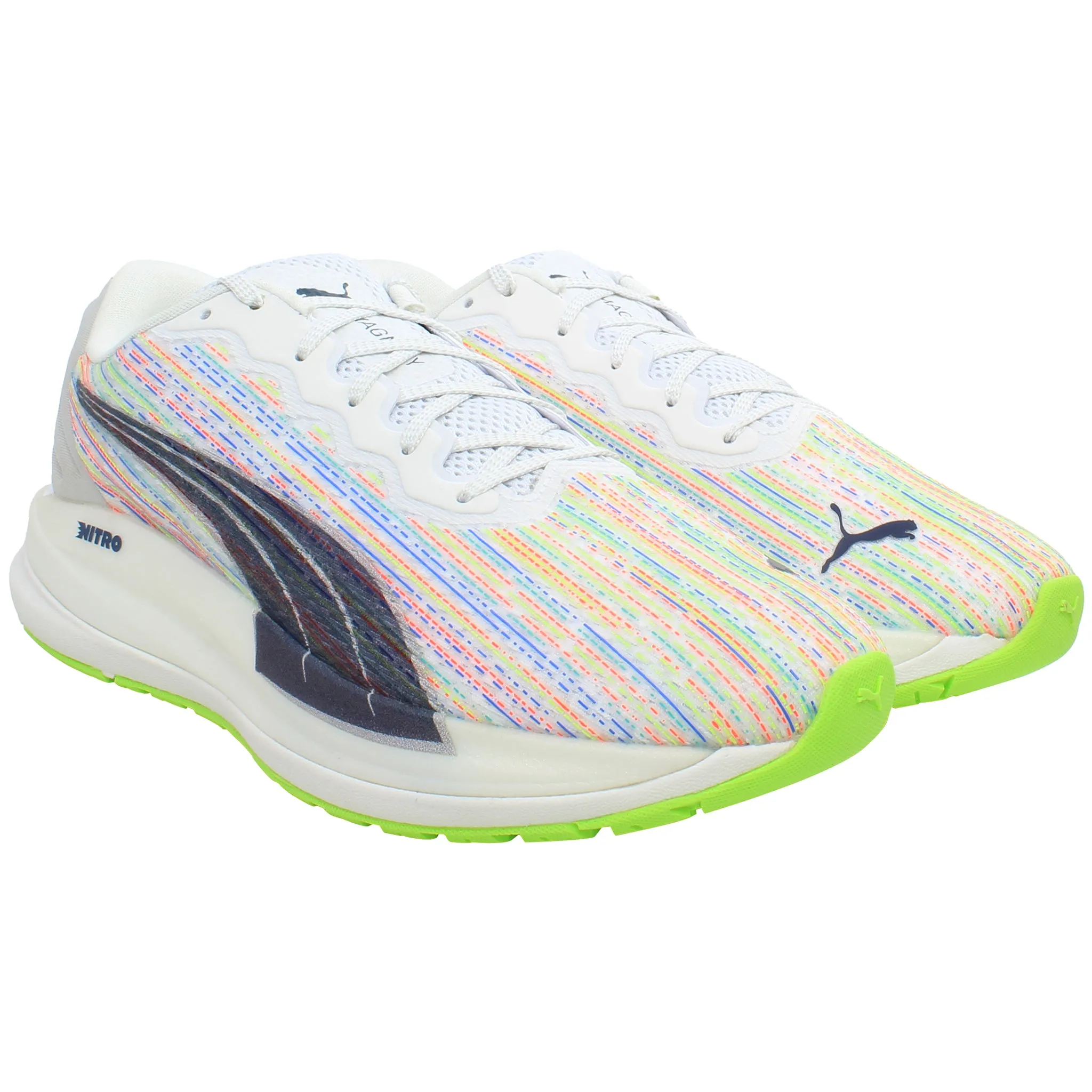 Puma Magnify Nitro SP Womens White Running Shoes