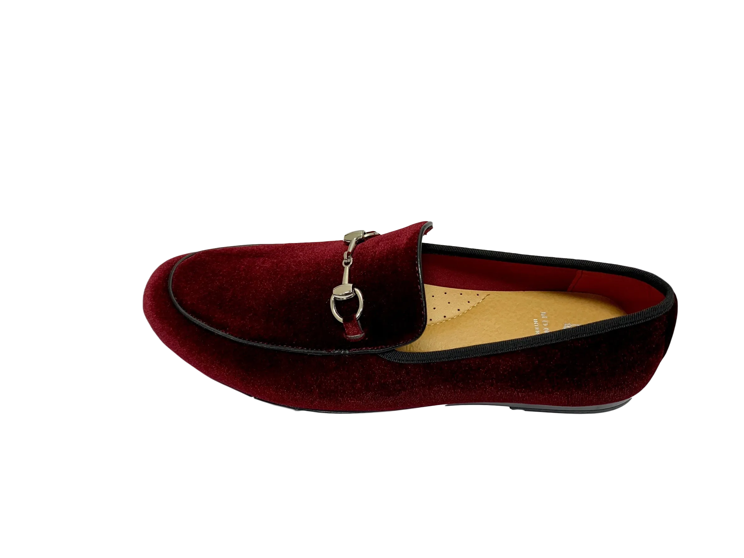 S-17 Burgundy Montique velvet Loafer