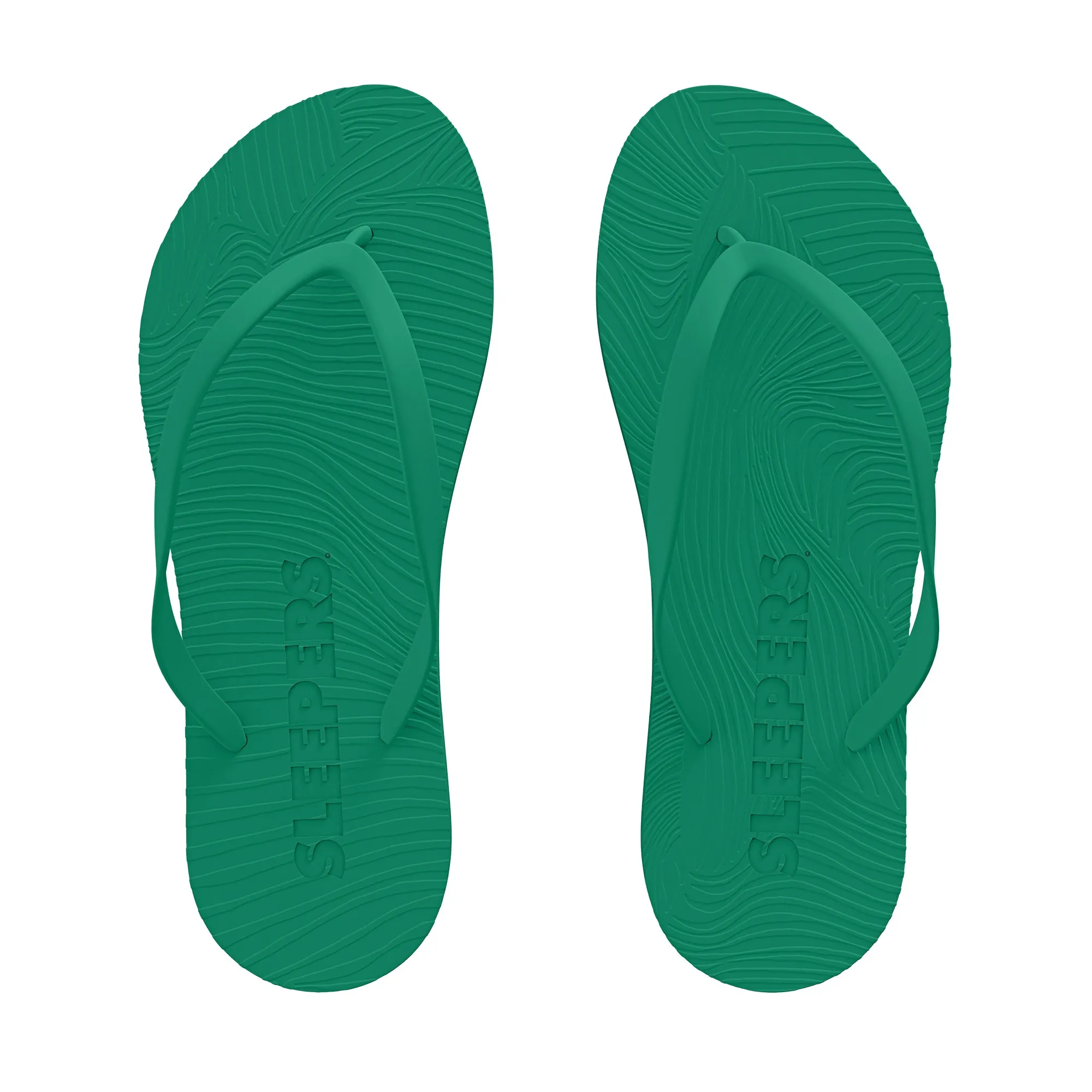 Slim Emerald Green Flip Flop