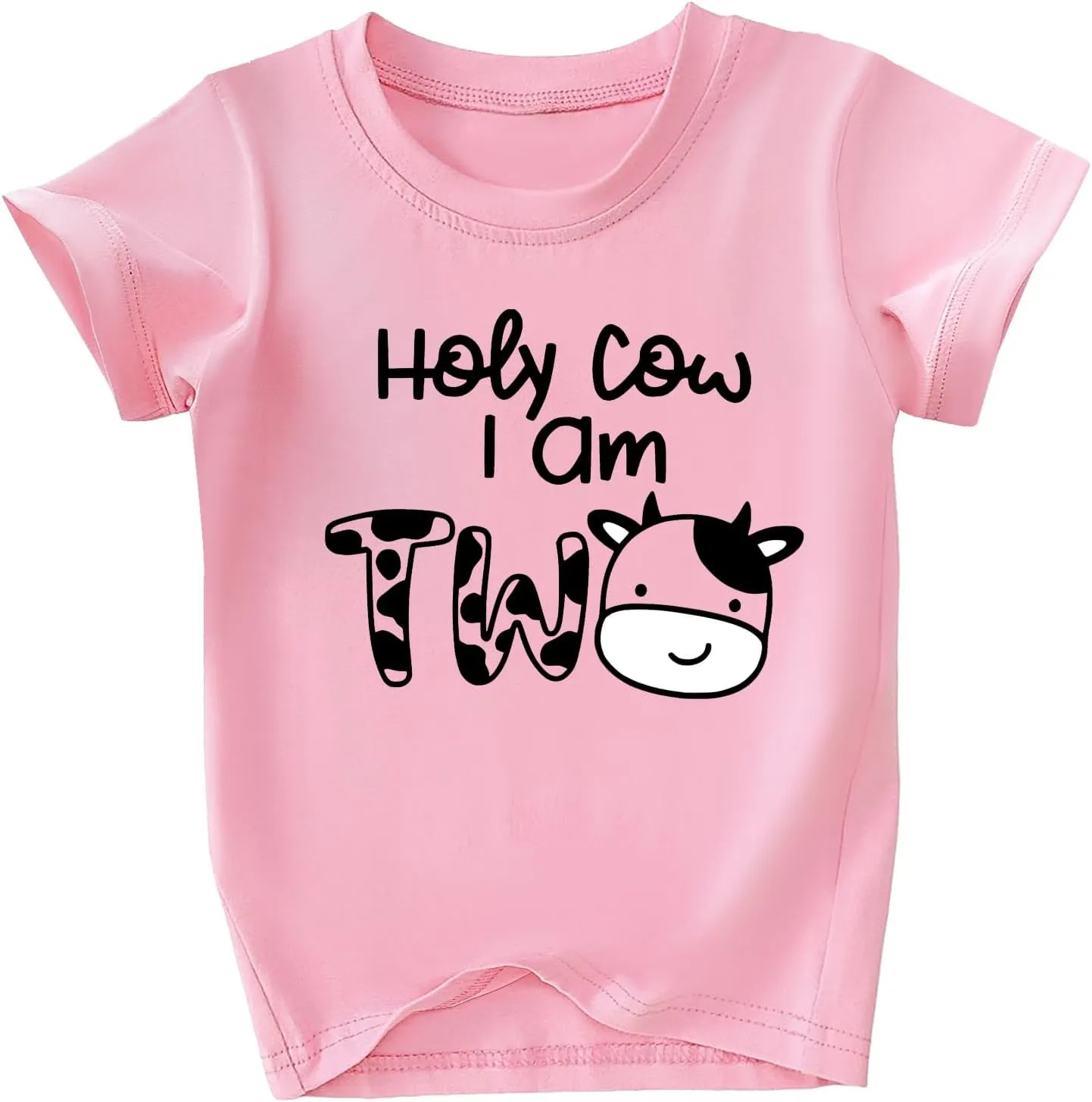 Toddler Girls 2nd Birthday Shirt Outfit for Girls Cute Two Years Old Birthday Gift