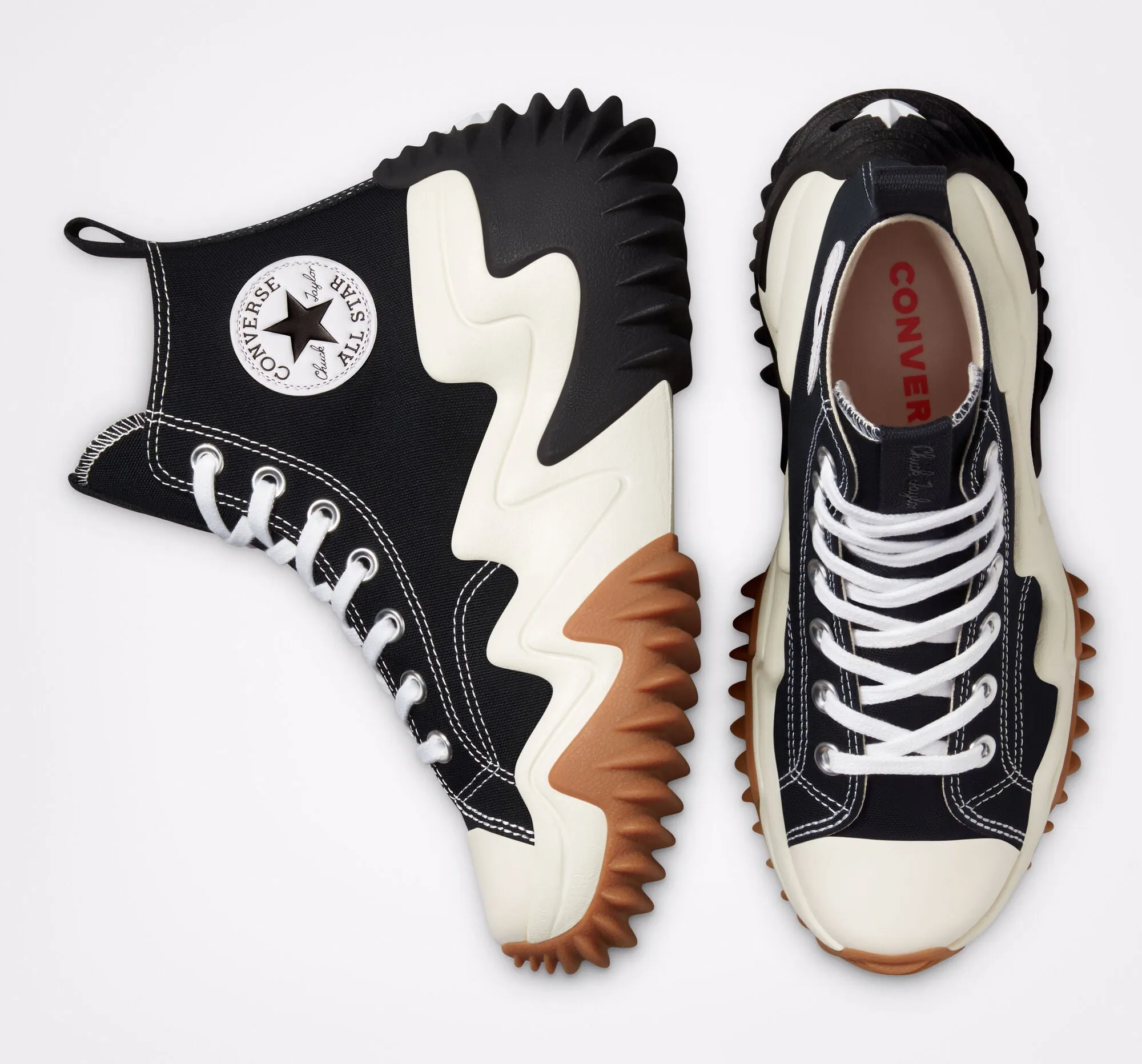 Unisex Converse Run Star Motion CX Platform Shoes Black