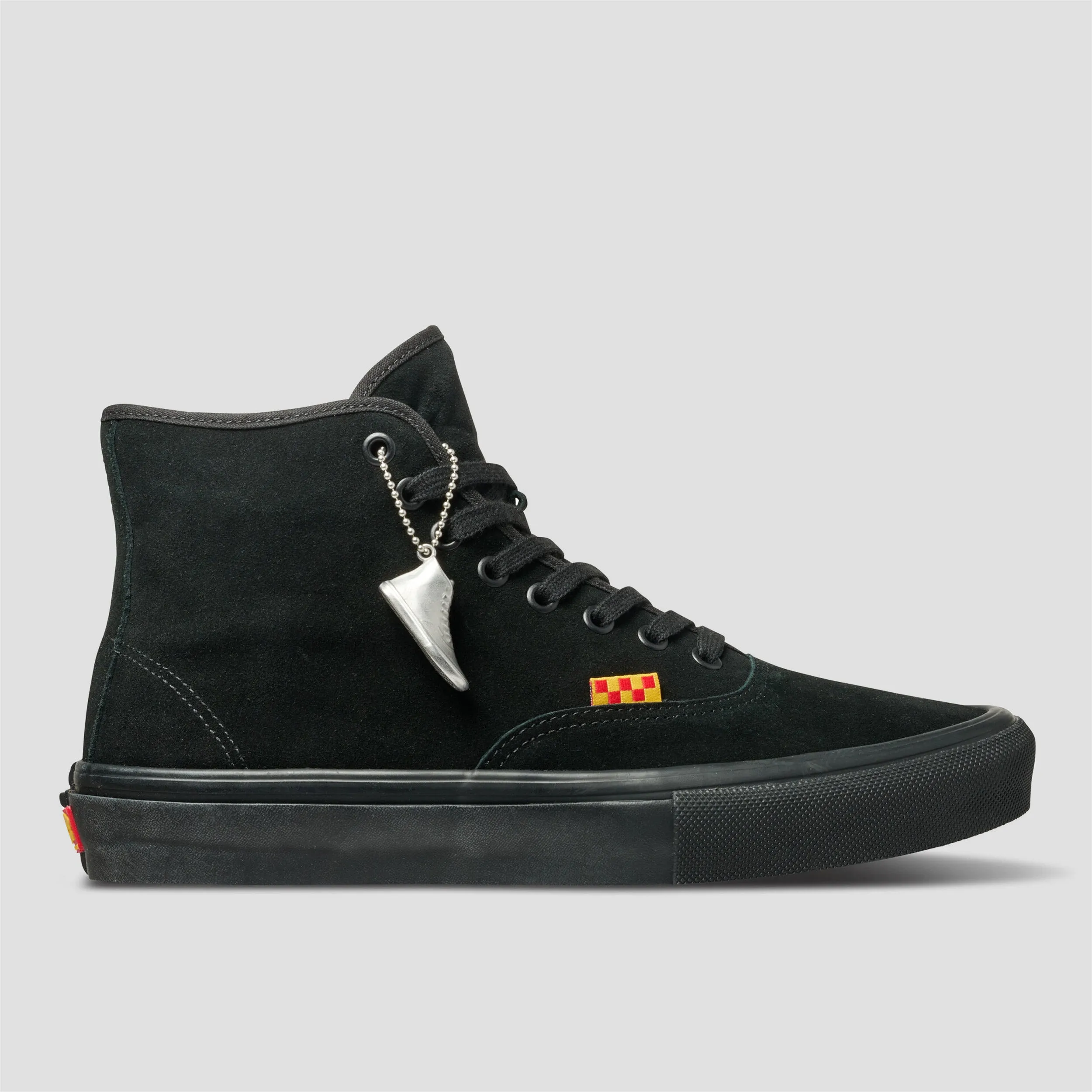 Vans Skate Authentic High Andrew Allen Skate Shoes Blackout