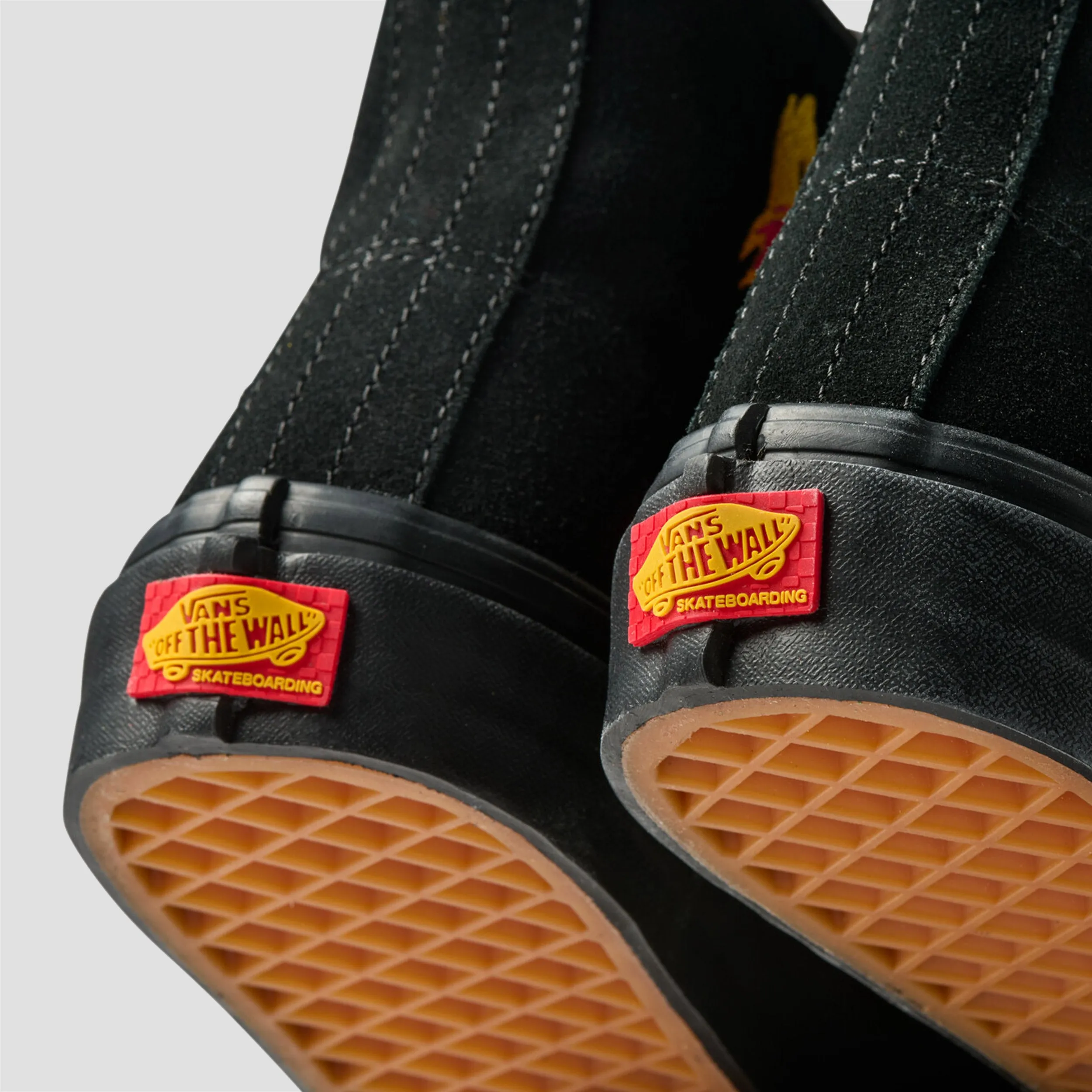 Vans Skate Authentic High Andrew Allen Skate Shoes Blackout