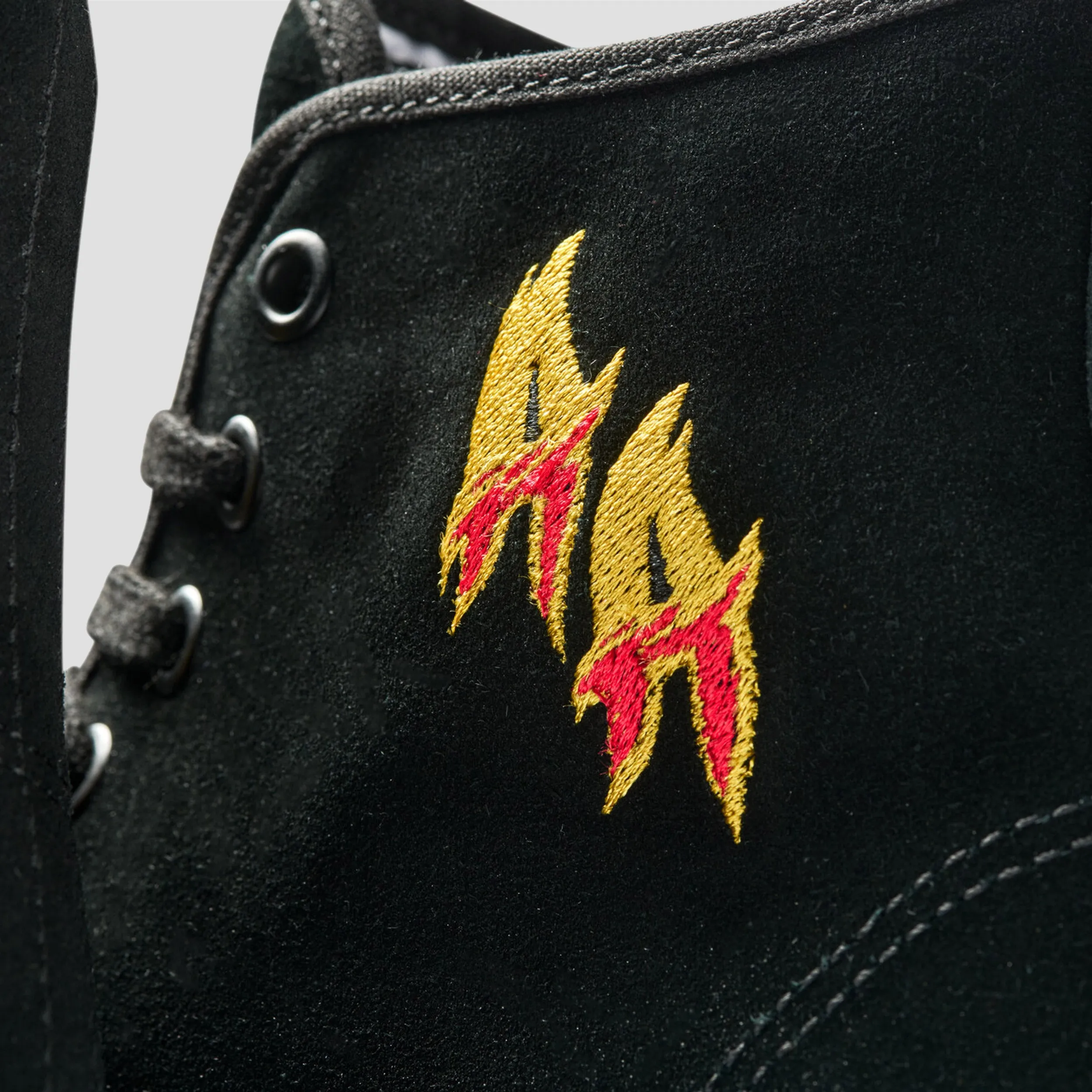 Vans Skate Authentic High Andrew Allen Skate Shoes Blackout