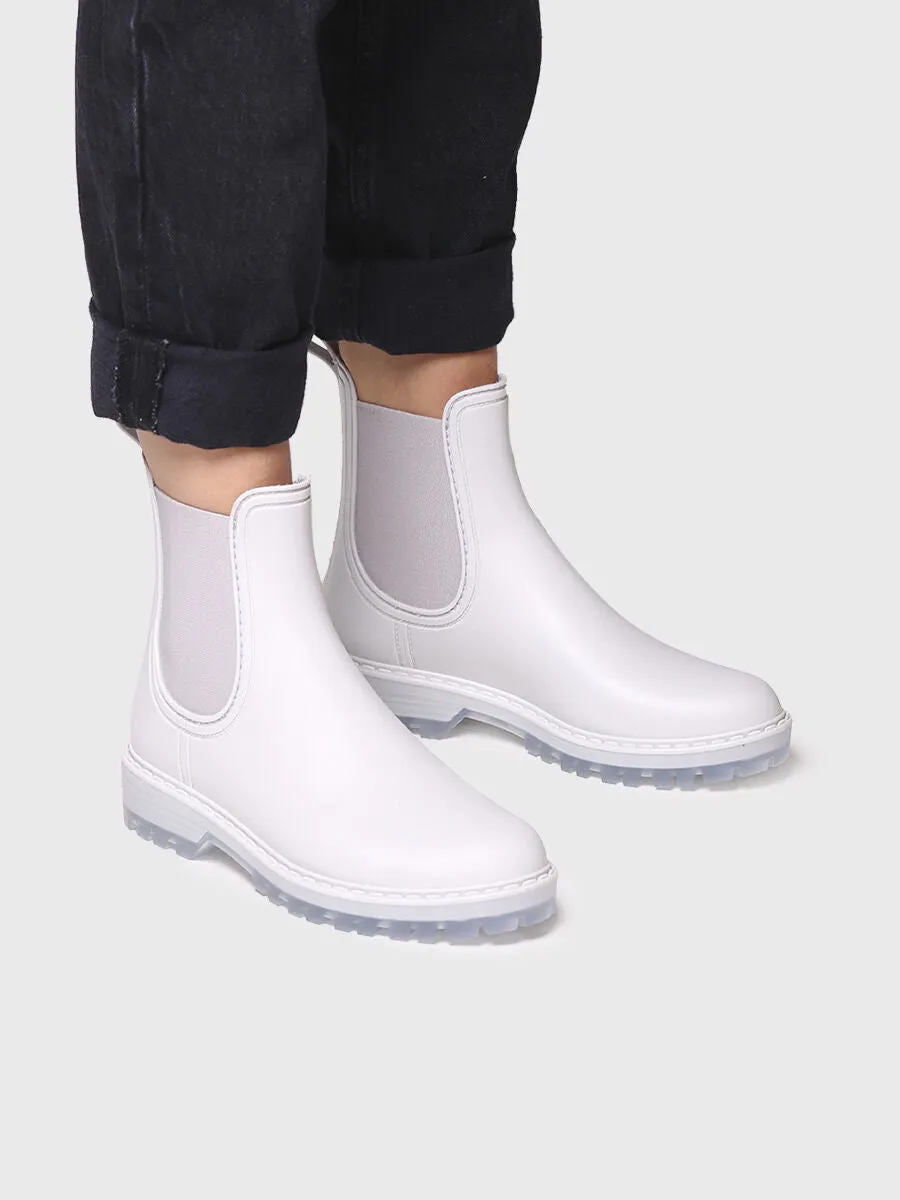 Women's Chelsea-style Waterproof Ankle boot in Ice - CONEY