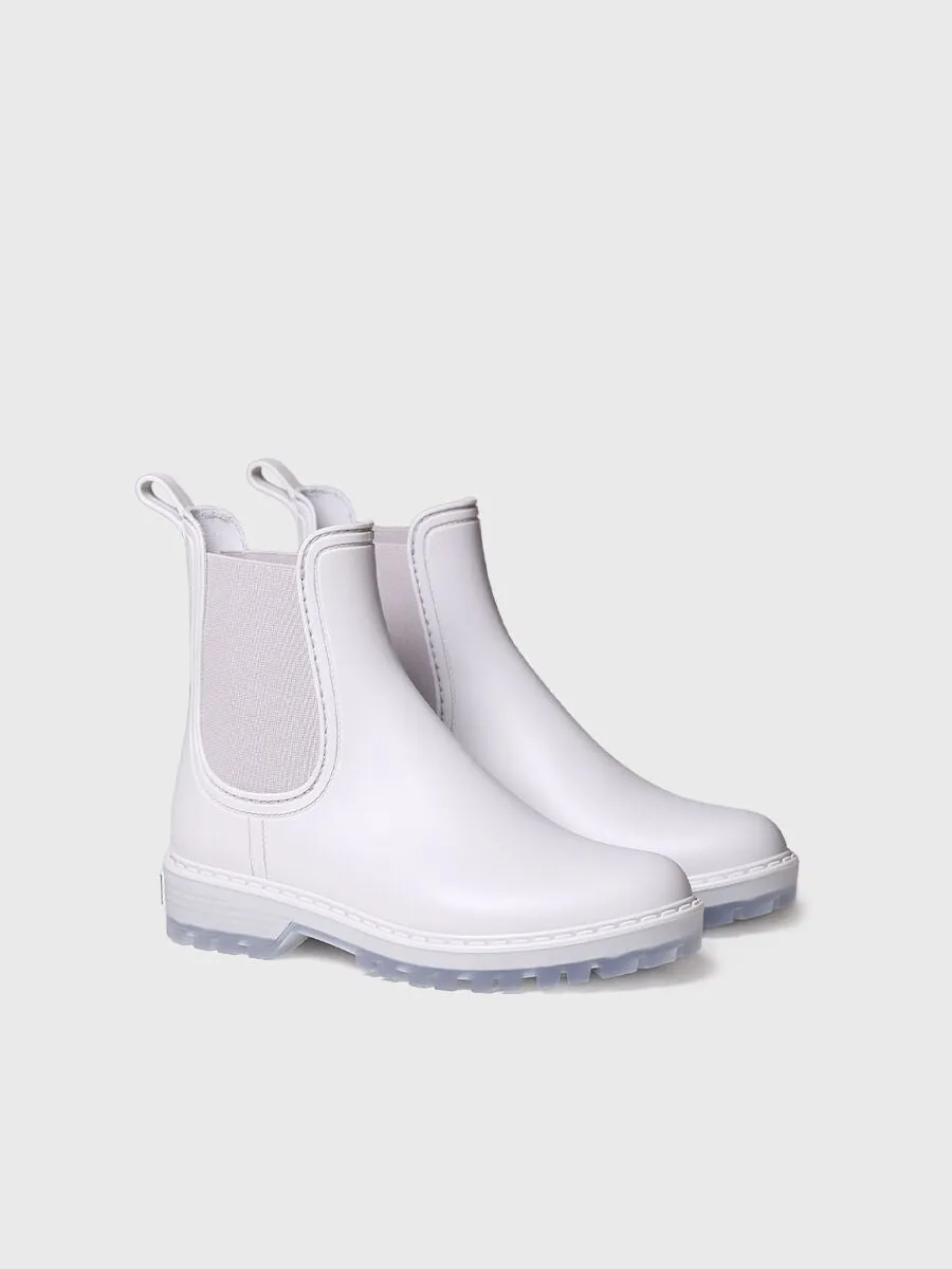 Women's Chelsea-style Waterproof Ankle boot in Ice - CONEY